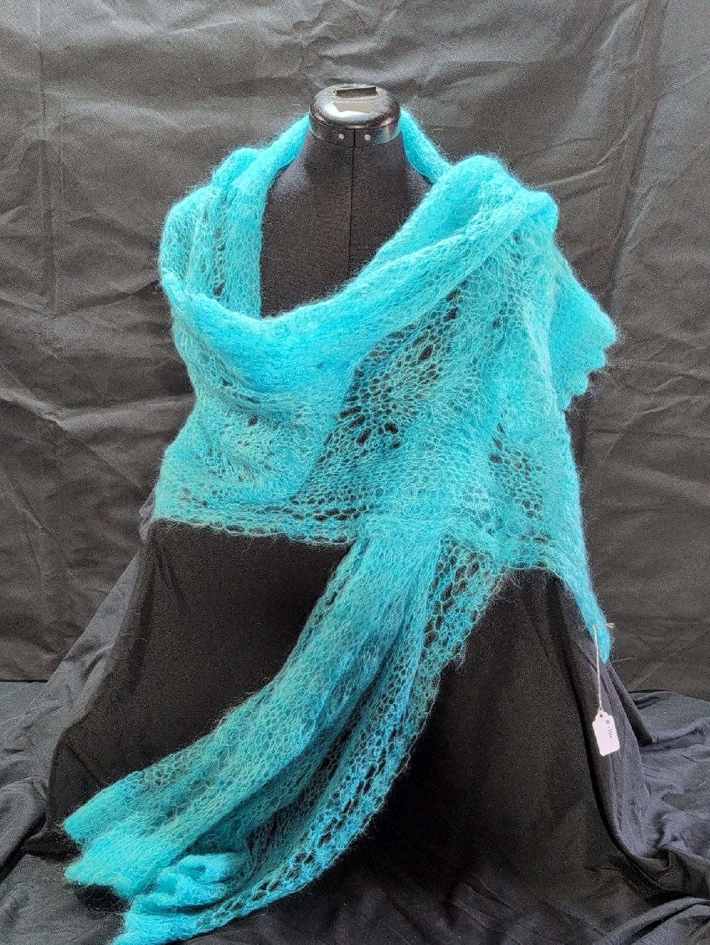 Rectangular Mohair Wrap - Picture 7 of 7
